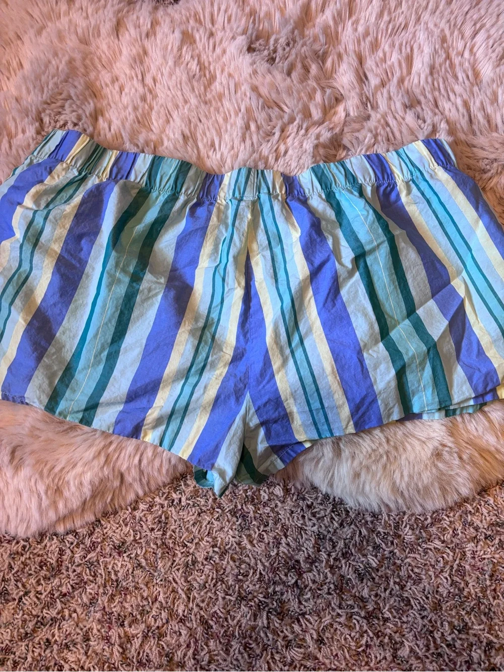 American Eagle Outfitters Multicolor Striped Lounge Shorts